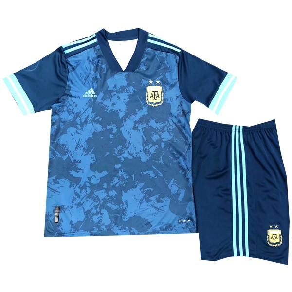 Camiseta Argentina 2ª Niños 2020 Azul